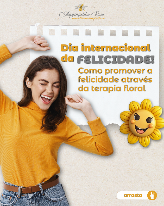 Dia internacional da felicidade!