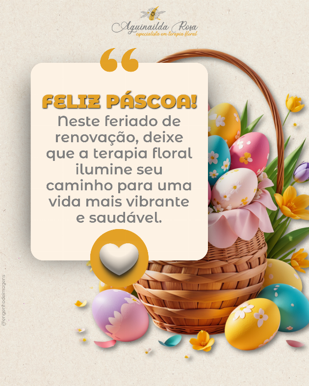 Renove-se com a terapia floral nesta páscoa!