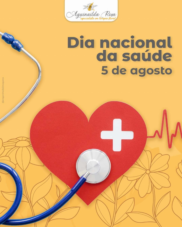 Dia nacional da saúde!