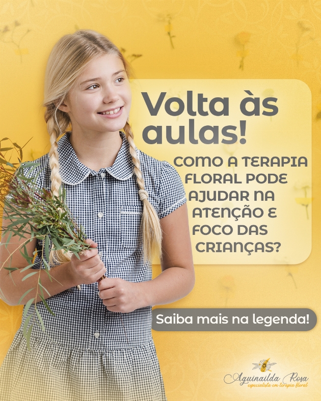 Como a terapia floral pode melhorar o foco e a atenção das crianças?