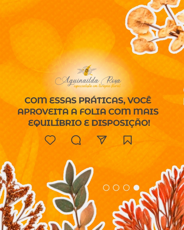  Carnaval com equilíbrio e bem-estar!