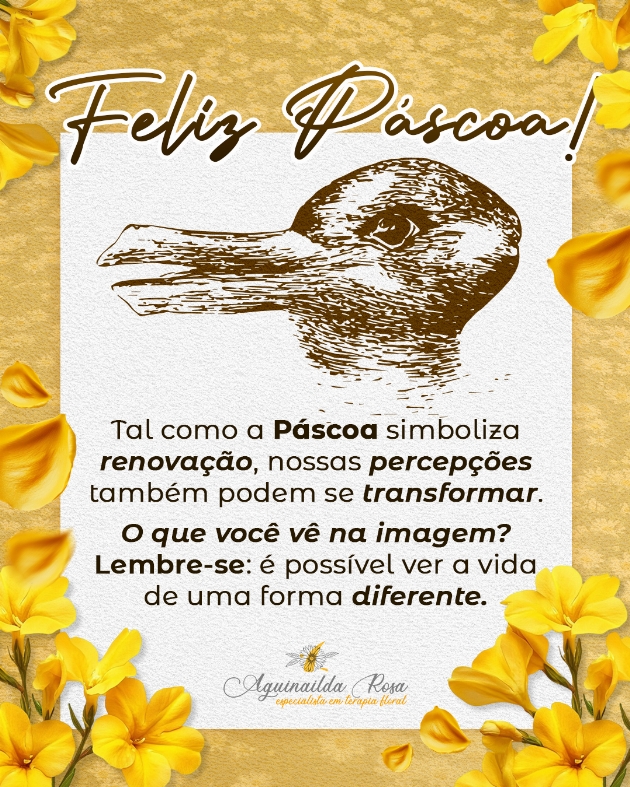 A Páscoa nos lembra que a renovação faz parte da vida e que nossas percepções