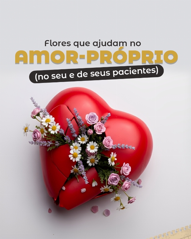 Flores que fortalecem o amor-próprio e a autoconfiança.