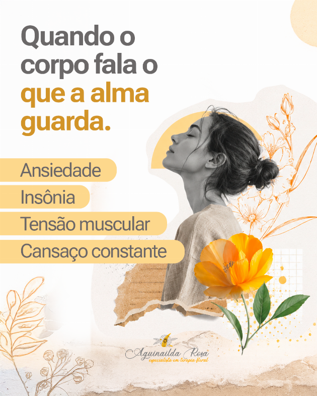 O organismo costuma dar sinais físicos quando a mente está sobrecarregada.