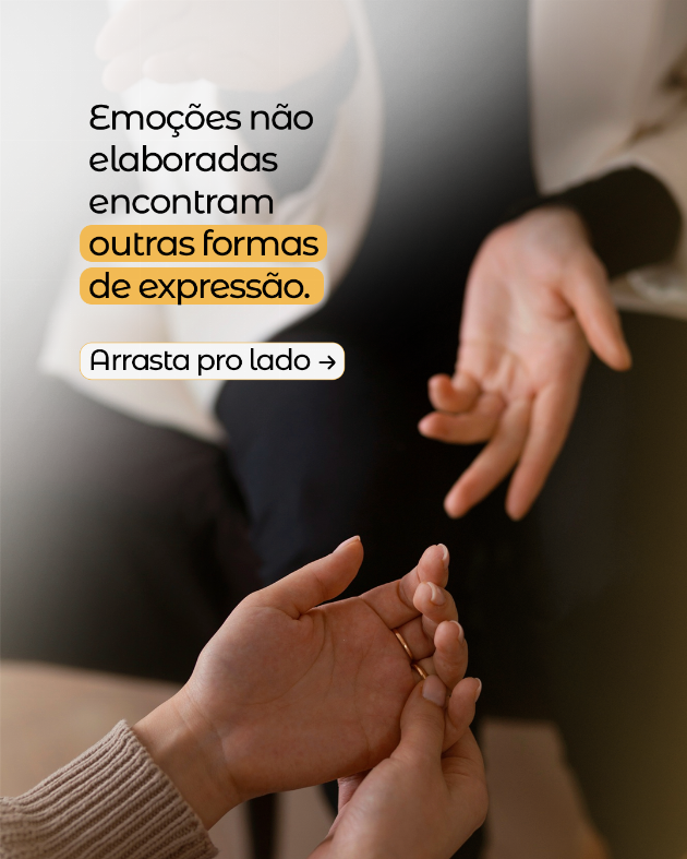 Nem sempre conseguimos nomear de imediato aquilo que estamos vivendo.